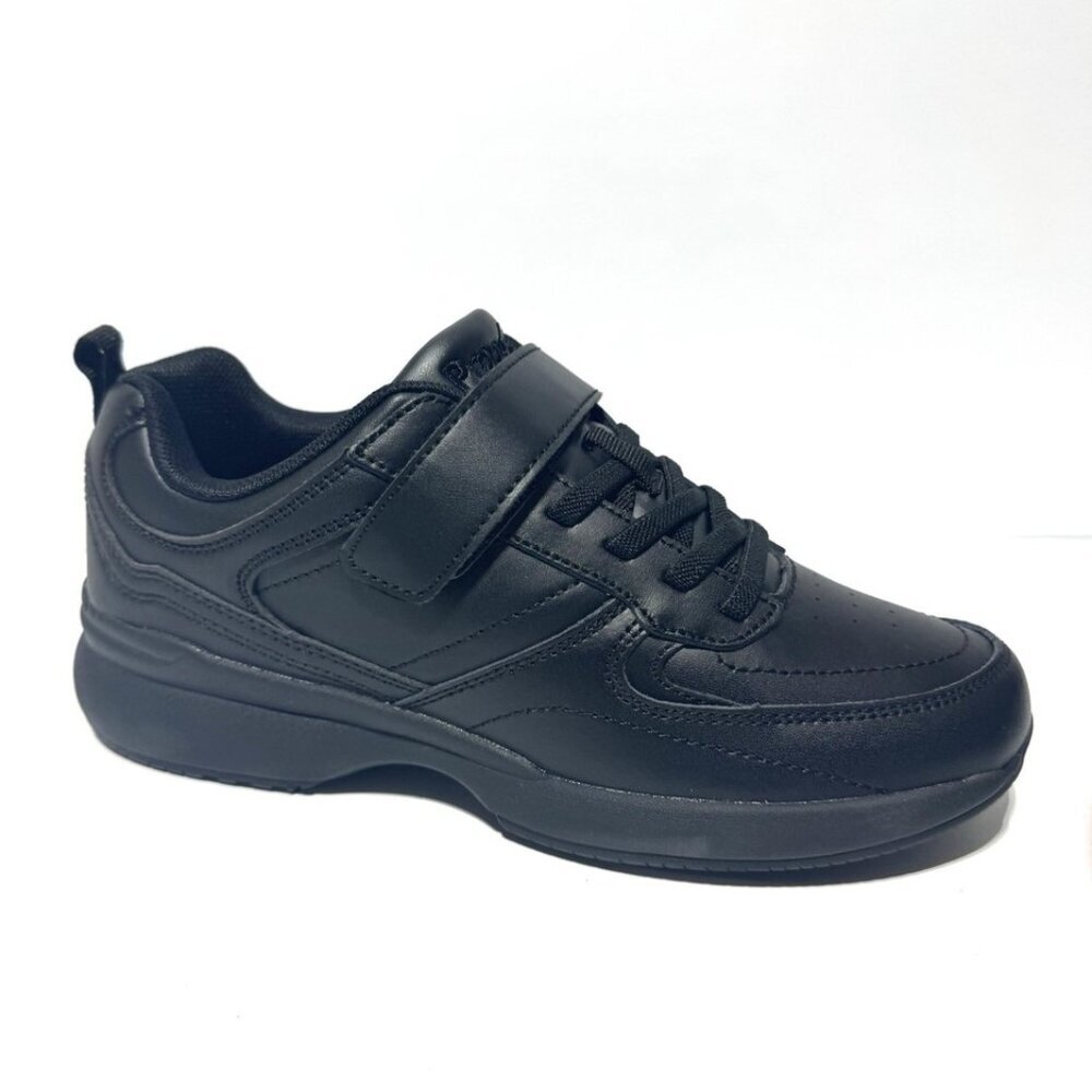 Propet Womens Lifewalker Flex Sneaker Black Size 6.5 Narrow